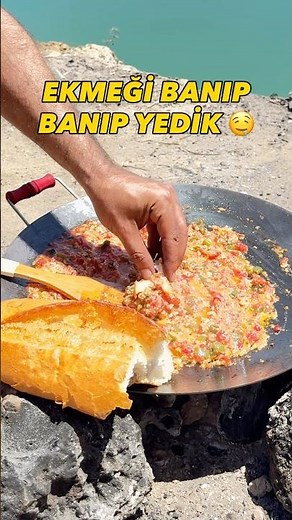 Turkish Breakfast by the Lake! This Simple Food Looks Incredible 🤤🔥