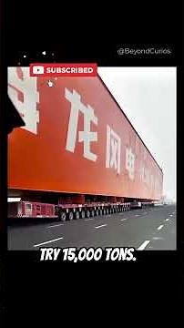 The Genius Machine That Can Lift 15,000 Tons — The SPMT Revolution 💪🤖