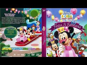 Menu DVD A Casa Do Mickey Mouse Festa Á Fantasía Disney (2011)