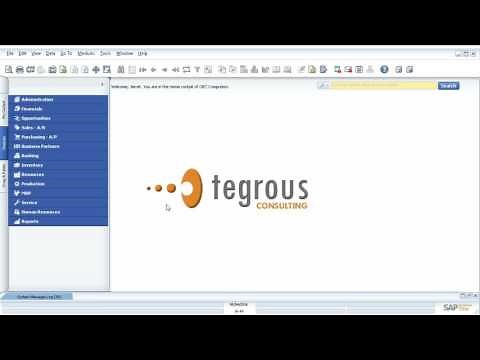 SAP Business One Form Settings