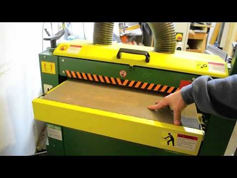 Woodtek 25 inch Drum Sander from WoodWorkers Supply belt thickness sander