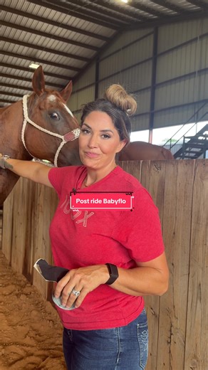 Her full schedule and behind the scenes are in the subscribers feature!! @100XEquine #horses #conditioningracehorses #babyflo