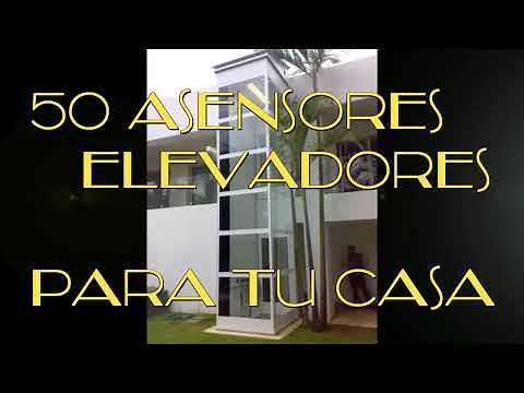 "ELEVATORS" for your HOME, two-three floors, interior and exterior, Square Round