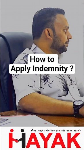 Bahrain Indemnity Application – Full Process Explained