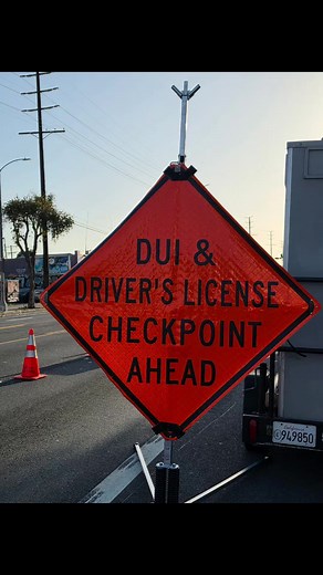 DUI Checkpoint Live: Arrest Caught on Camera