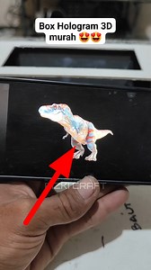 1.2M views · 9.7K reactions | How to make a 3D hologram video from used boxes #teel #tutorial #idea | Rizki Craft | Facebook