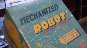 An iconic 55-year-old robot known as Robby the Robot is highly collectible and comes with a high price tag. | Pawn Stars on History