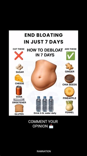 End Bloating Fast! Reduce Belly Bloat in 7 Days Naturally 🤯