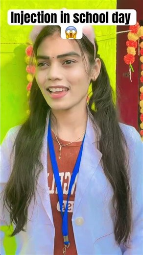 Injection in school day 😱#injection #drop #schooldays #students #childhood #explore #explorepage