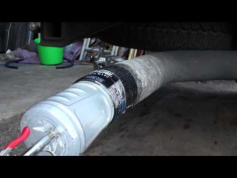 Making a smoker to help find exhaust leaks easily
