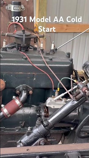 1931 Model AA Cold Start #fordmodela #antiquetruck #fordmodelaa #coldstart