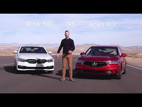 BMW 540i vs. Acura RLX – Video Review Comparison