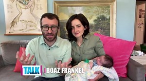 Boaz, his wife and the Frankel family’s newest member join Talk Pittsburgh
