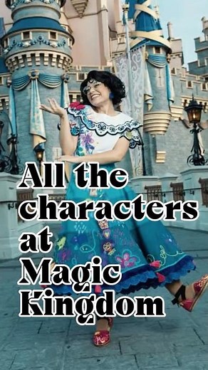 All the character you can meet at Magic Kingdom | Walt Disney World with kids #disney #disneyparks