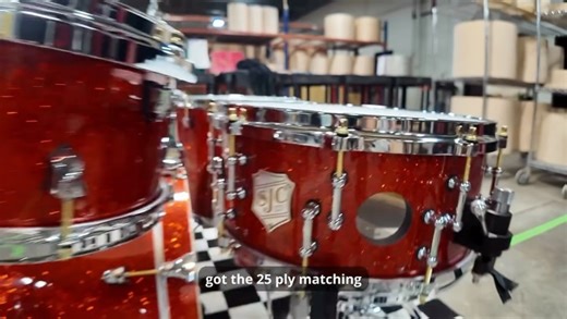 SJC just turned 25 and to celebrate we just released limited edition snares & kits PLUS we’re doing our first ever Dream Drums Giveaway! Hit SJCdrums.com to learn how YOU could take this entire setup home 🥁 The rig features the limited edition SJC XXV 25ply Maple Snare and 3pc Legacy XXV Maple kit in tangerine glitter with custom upgrades all around and outfitted in @evansdrumheads . The lucky winner will also take home this entire @gibraltarhardware 9000 set and @zildjiancompany A cymbal set!!