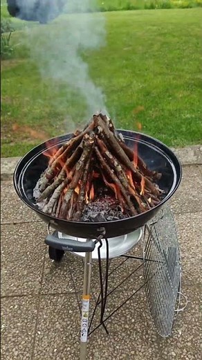 BBQ Weber Compact Kettle 57 First Fire 🥩🔥😉