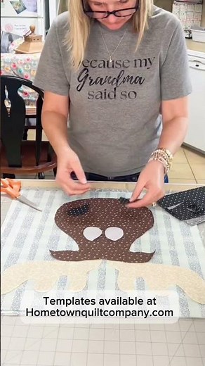 woodland applique pt.6 tutorial