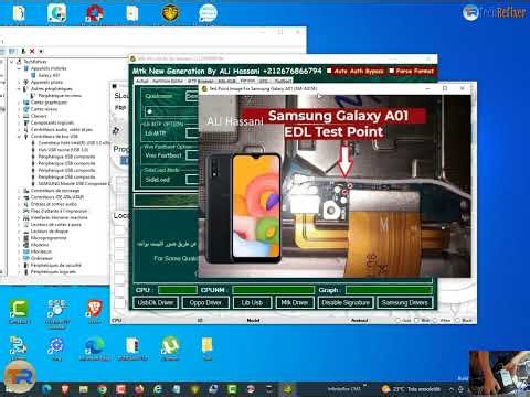 By Muslim Odin : FRP Bypass Samsung Galaxy A01 Edl Mode SM-A015F Frp Remove Test Point