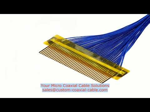 Learn More About Compact Micro-Coaxial 30-Pin Ribbon Cable Assembly High-performance Designed Excell