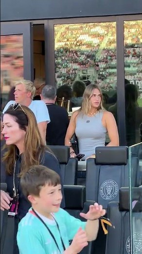 The stars are ALWAYS out at Inter Miami games ⭐️