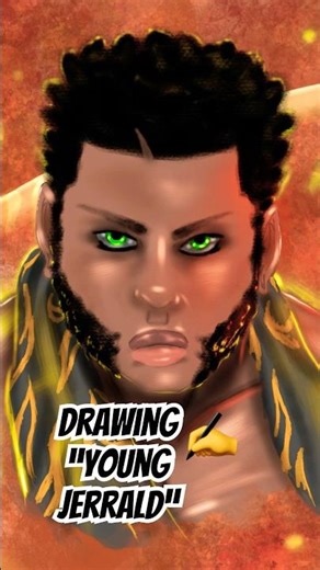 Creating Young Jerrald. ⚔️ Speed drawing on Procreate. #procreateart #speedart #digitaldrawing