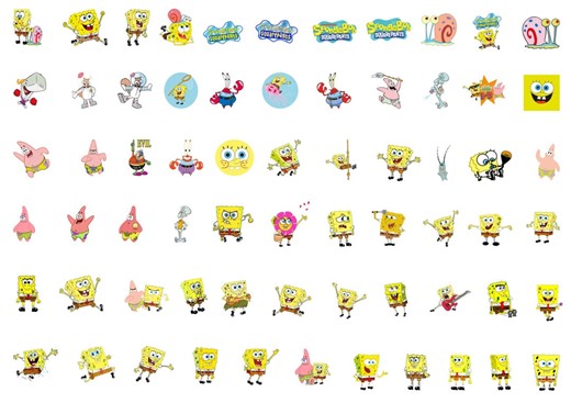 Digital SVG PNG Bundle | Spongebob Svg | Cricut | Instant Download | Kids Party Decor - Etsy UK