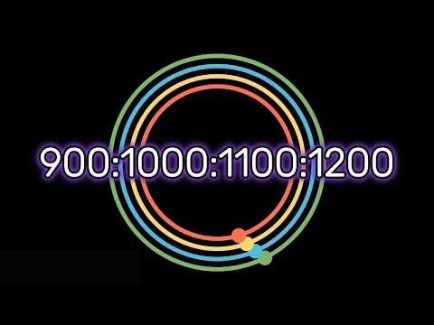 Your Polyrhythm #141 - (900 → 1000 → 1100 → 1200)