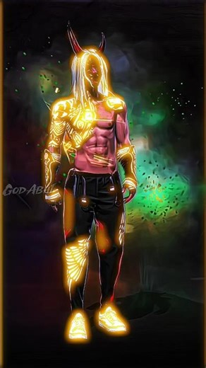 Smooth Soft Golden glow in free fire 🔥#freefire #viral #shorts #shortsfeed