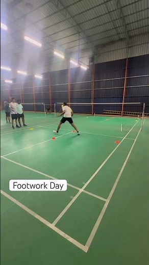 4-Corner Footwork = Faster Badminton 🏸 | Net & Rear Court Movement Drills for Speed & Control