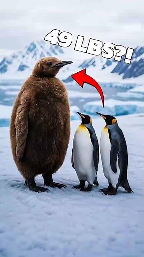 Why This Baby Penguin Is HUGE: The Science of Pesto’s 49lb Growth Spurt #shorts #primalwhy