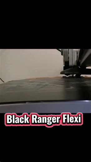 Low Poly Flexi Black Ranger! #3dprinting #powerrangers | Nikko.Industries