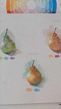 The way you use colors says a lot about you 🎨 #watercolor #watercolorpainting