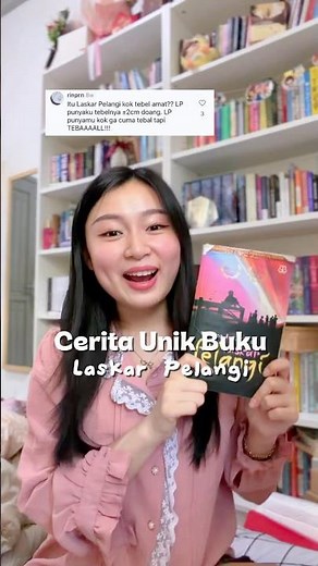 The story behind the book Laskar Pelangi 🌈 #laskarpelangi #novel #booktube #storytime
