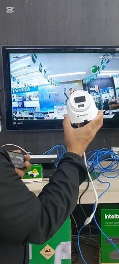 New Intelbras Digital Video Recorder NVR POE system for VIP cameras #cameraip #camera