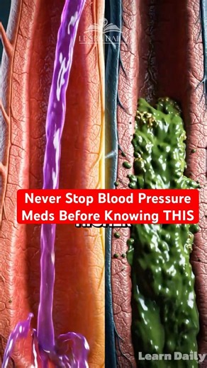 Never Stop Blood Pressure Meds Before Knowing THIS 🚨 | Learn Daily