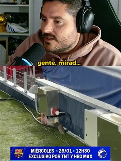 Ratas en el Camp Nou tras fuertes lluvias