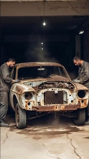 “Abandoned Rusty Car Restored to Royal Condition | Full Rebuild”