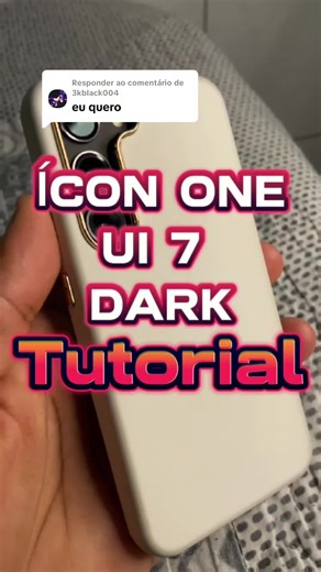 One UI Dark Icon Pack Tutorial for Samsung Galaxy S23