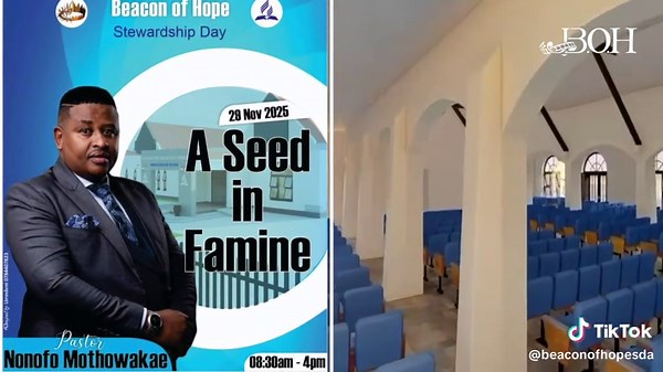 Join us for our last Church Development Sabbath for 2025. Let's come & honour our pledges and contributions so we can start building our new Church!!!! May everyone bring something for the building of God's temple. Remember, you can't beat God's giving!!!#fyp #beaconofhopesda #buildingatemple #sdafyp #foryou