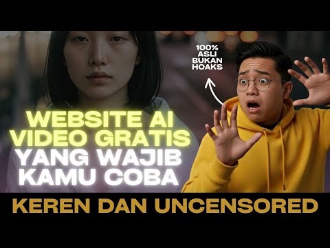 Wajib Coba! AI Video Gratis Tanpa Sensor dengan Banyak Model Keren untuk Kreator Konten