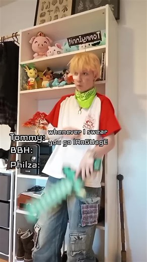 Almost Finished TommyInnit Cosplay