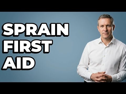How Can I Provide Immediate Care For A Sprain?
