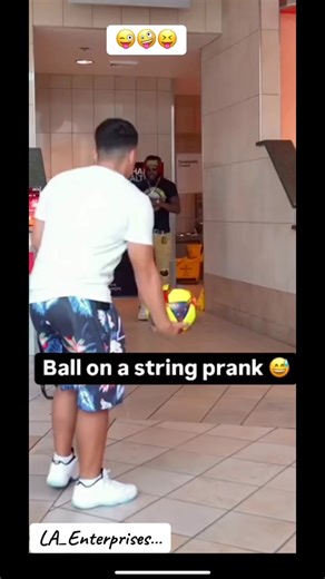 Funny Soccer Prank: Ball on a String Joke