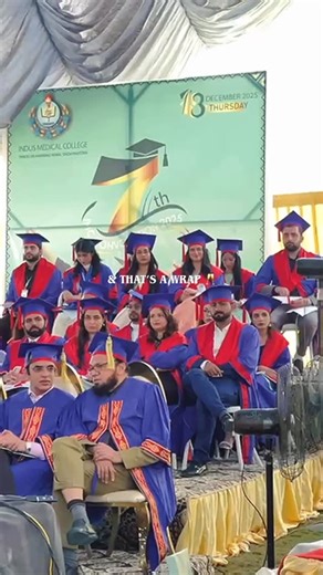 𝙁𝙖𝙧𝙝𝙖 𝘼𝙡𝙞 on Instagram: "A new beginning✨ . . . . . #feed #reels #universitylife #imc #graduation #mbbs #convocation #dr #inspirational #reach #explorepage✨ #instagood #instagram #trending #art #life #dreams #motivation #beginning #dedication #housejob"