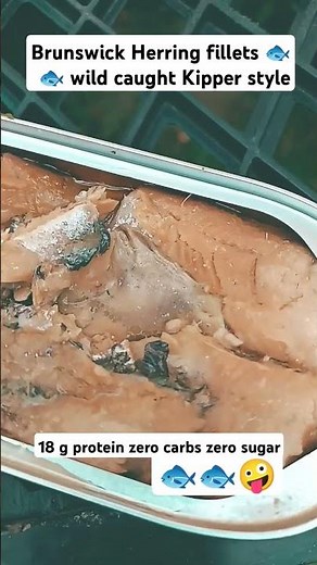 Brunswick Herring fillets wild caught 🐟🐟🐟🤪 Kipper style