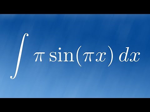 Integral of pi*sin(pi*x)