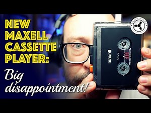 Maxell MXCP-P100 cassette player: BIG disappointment!