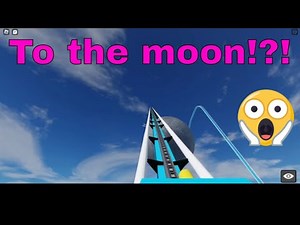 The HIGHEST rollercoaster in Roblox! 10000 studs!