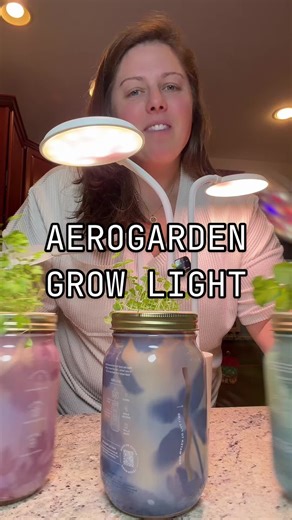 This AeroGarden Trio Grow Light has made plant care so much easier. I love that everything is controlled through the app — I can turn the light on or off, adjust brightness, and change how many hours it runs without touching a thing. Perfect for darker rooms, winter months, or anyone trying to keep plants alive without overthinking it. Simple, customizable, and such a game changer for indoor plants. #growlight #aerogarden #gardening #planttok #plantmom