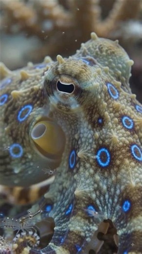 The Blue-Ringed Octopus: Small But Deadly ‪@SmartlifeExplainedOfficial‬#BlueRingedOctopus#OceanFacts